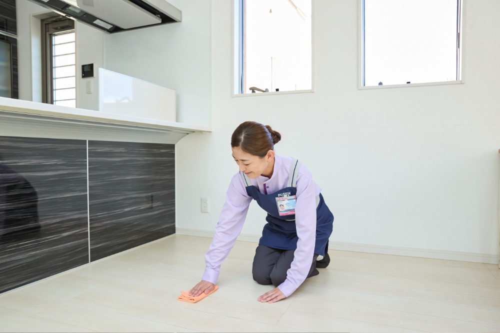 床拭き