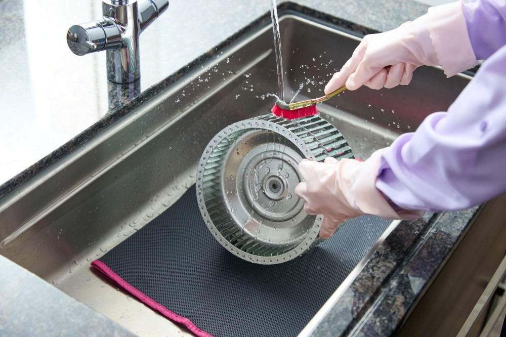 レンジフードのお掃除